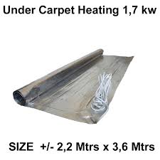 carpet heater 1 7 kw 2 2 x 3 4 mtrs