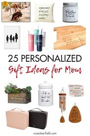 25 personalized gift ideas for mom