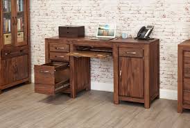 Also set sale alerts and shop exclusive offers only on shopstyle. Computer Desk Large Home Office Double Pedestal Solid Walnut Dark Wood Mayan 5060164713494 Ebay