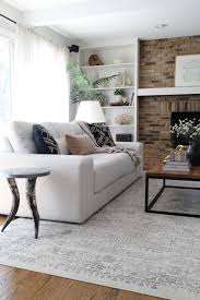 rug size in your living room