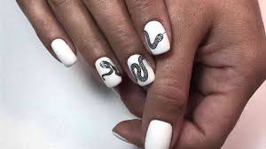 snake nails nail art tutorial
