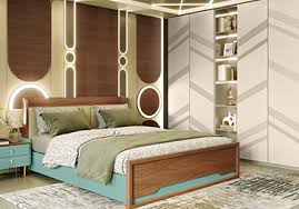 illuminated master bedroom design idea
