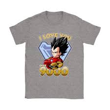 With great fan service, some fantastic cutscenes and above all entertaining gameplay, dragon ball z: I Love You 9000 Vegeta Iron Man Dragon Ball Avengers Mashup Shirts Teextee Store