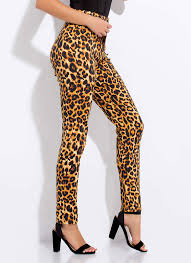 Cheetahs Always Prosper Leopard Jeans