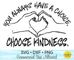 It began as a gesture of sympathy when they witnessed a 9th grade boy being bullied for wearing a pink shirt. Choose Kindness Svg Choose Kind Svg Pink Shirt Day Svg Be Etsy Anti Bullying Choose Kind How To Make Stencils