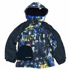 Zero Xposur Boys Insulated Puffer Jacket Winter Snowboard