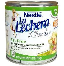 nestle la lechera fat free sweetened
