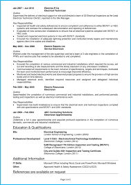 Another 4 free downloadable cv templates for south african job … Electrician Cv Example Writing Guide Get Noticed By Employers
