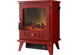 Big chill stoves have all the functionality of a modern appliance with vintage design and color. Adam Aviemore Electric Stove In Red Enamel Fireplace World