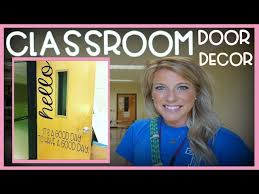clroom door decor teacher vlog