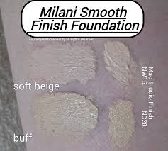 milani smooth finish cream creme