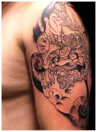 Best Foo Dog Arm Tattoos New Collection
