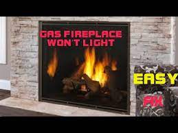 Gas Fireplace Won T Light Fixed