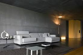 Concrete Living Room Furniture Design
