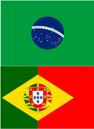 As cores, a esfera armilar e o escudo português, estes, que formam o brasão de armas. Eu Mudei Um Pouco A Bandeira Brasileira E A Bandeira Portuguesa Espero Que Gostem Brasil