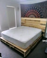 Queen King Or Double Pallet Style Bed