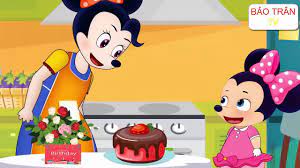 ❤️Chuột Mickey & Chuột Minnie TẬP 8- SINH NHẬT CỦA MICKEY BABE MẸ LÀM BÁNH