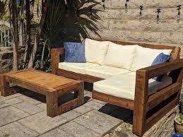 Solid Wood Garden Sofa Bench Chair