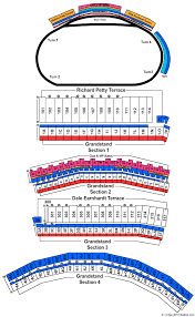 Las Vegas Motor Speedway Seating Chart