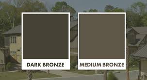 dark um bronze or brown metal