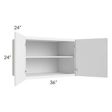 Portland White 36x24x24 Wall Cabinet