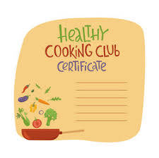baking certificate vector images over 230