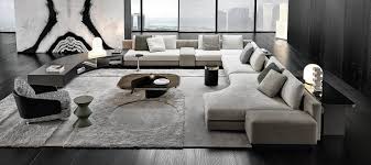 sofa daniels by minotti romatti ae