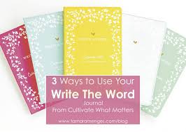 Write The Word Journal 3 Ways To Use Tamara Menges Designs