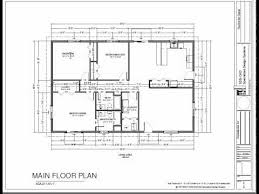 H74 Ranch House Plans 1600 Sq Ft Slab