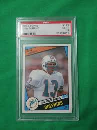 1987 topps football complete near mint to mint hand collated 396 card set. Dan Marino Football Card Database Newest Products Will Be Shown First In The Results 50 Per Page