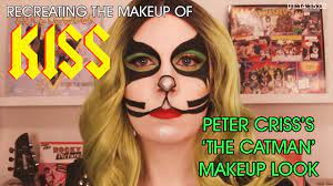 peter criss s the catman makeup look