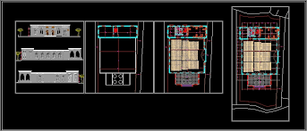 purpose hall dwg plan for autocad