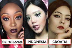 gorgeous makeup trends from all around