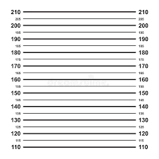 Police Height Chart Stock Illustrations 133 Police Height