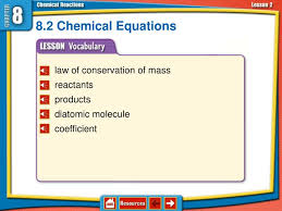 ppt 8 2 chemical equations powerpoint