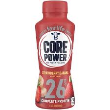 Core Power Strawberry Banana Light High Protein Milk Shake Hy Vee Aisles Online Grocery Shopping