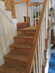 Even a local pine specialist furniture maker swore up and down that it was impossible to paint over i'm planning on painting my stairs in annie sloane chalk paint. Painted Stairs Vs Stained