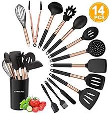 15 essential tools all beginner cooks need in their kitchen. Silicone Cooking Utensil Set 14pcs Kitchen Utensils Set Non Stick Heat Resistant Cookware Copper Sta Cooking Utensils Set Silicone Cooking Kitchen Utensil Set