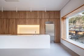 White is a spectacular choice when it comes to kitchen decoration because it gives a contemporary atmosphere if you'd like to see more kitchen ideas, please check out our kitchen design category. Namoozen House Kitchen Project Seoul Archi Living Com