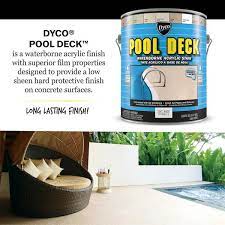 Pool Deck 1 Gal 9064 Ay Low Sheen Waterborne Acrylic Stain