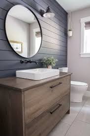 Stylish Shiplap Bathroom Wall Ideas