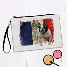 gift makeup bag french bulldog france