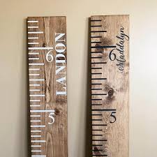 Vintage Growth Chart The Best Personalized Gifts For Kids