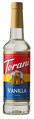 Torani Vanilla Syrup 750 Ml 25 4 Oz