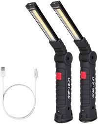cob led rechargeable work light with