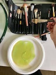 makeup brush cleaning mat la beauty guide