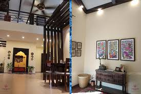 kerala with the serene interiors