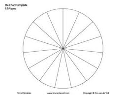 15 Piece Pie Chart Template Pie Chart Template Templates
