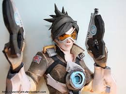 Overwatch: Tracer Paper Model | Paperized Crafts