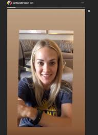 carrie underwood shares makeup free